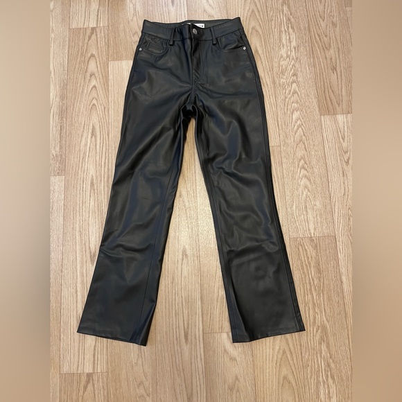 Brand New ‼️ Zara faux leather pants - Picture 4 of 4